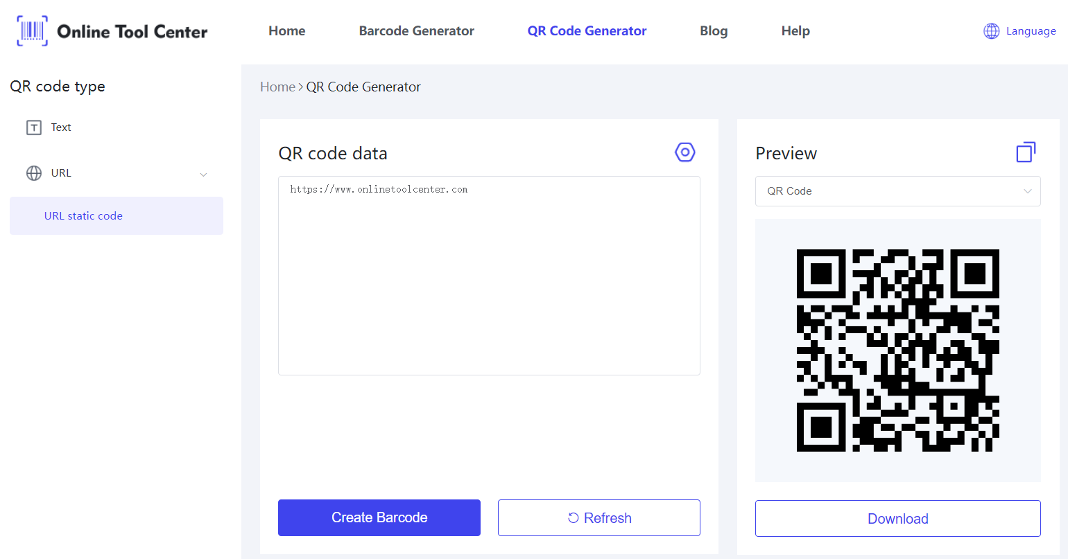 QR code Generator gratuit sans inscription.Png