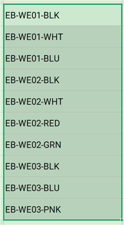 copier des donn&eacute;es excel