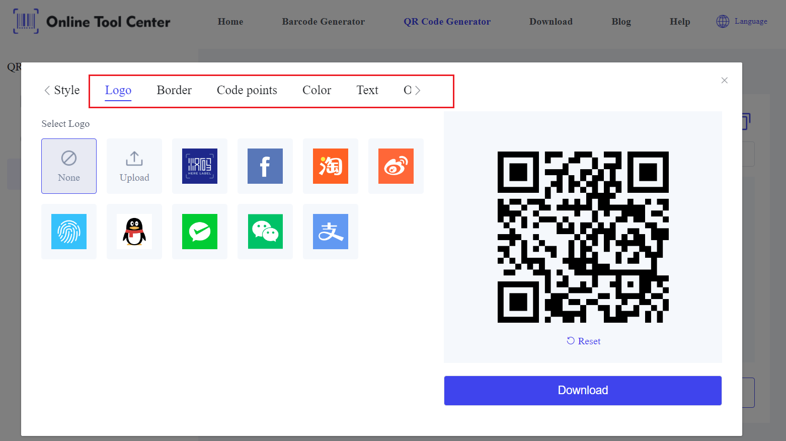 Créer un autocollant QR code personnalisé.Png