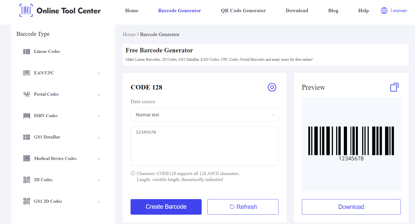 Barcode generator.png pour tous les types de codes à barres