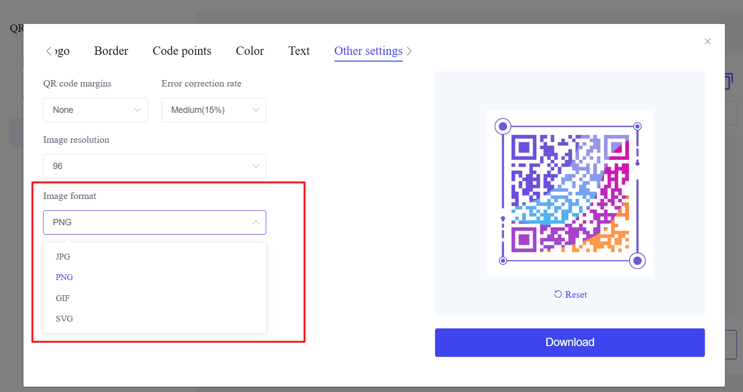 Format de Code QR