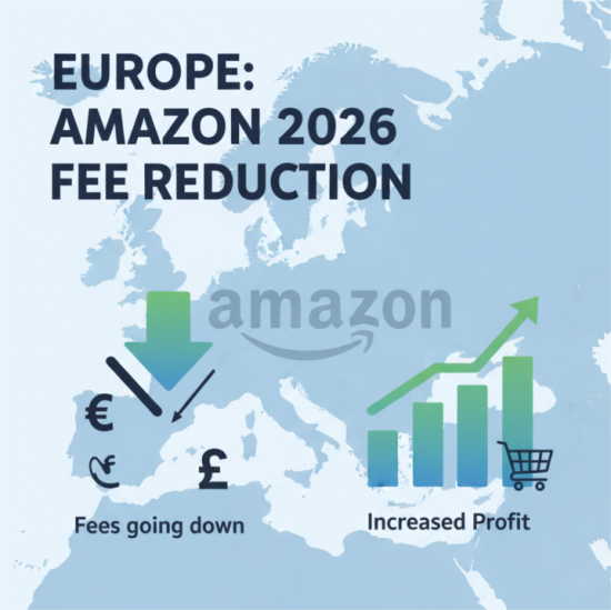 Europe amazon fee reductio Europe réduction des frais amazon