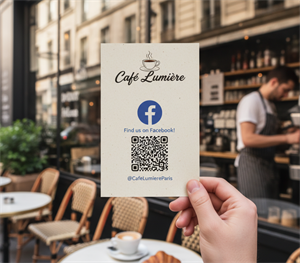 Facebook lien QR code