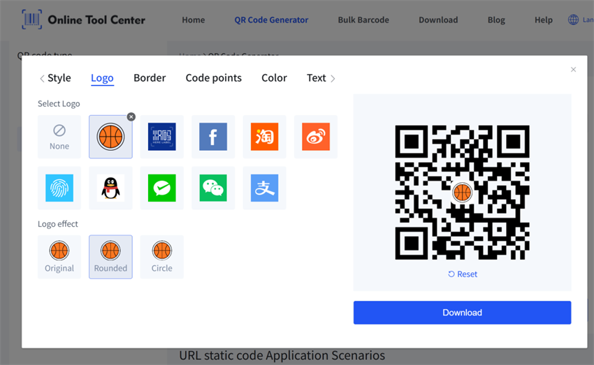 &eacute;rate code qr de basket personnalis&eacute;