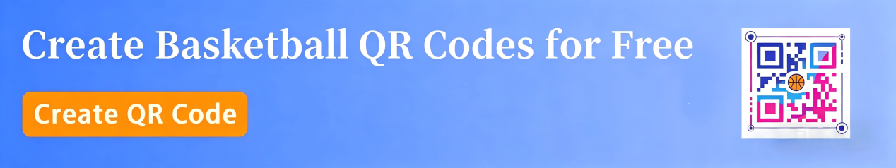 cr&eacute;er un code qr de basket-ball