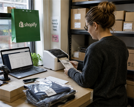 rint &eacute;tiquettes de codes &agrave; barres pour shopify