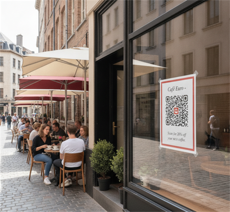 oster avec code QR