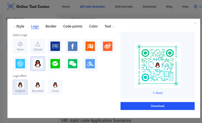 embellir le code QR