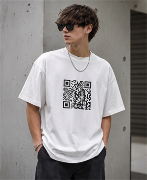 Code QR sur t-shirt