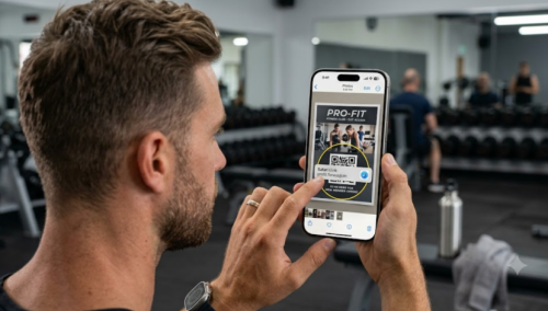 Scanner un code QR sur iPhone