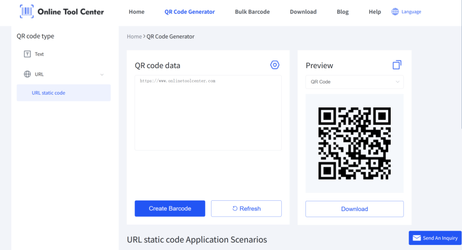 cr&eacute;er un lien QR code