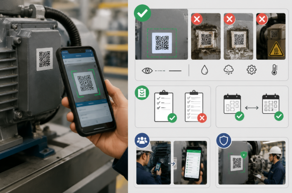 conseils pour l'inspection des &eacute;quipements de code qr