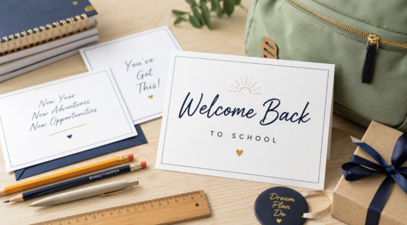 cartes de bienvenue