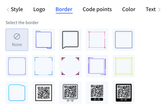 qr code borders borders de code QR