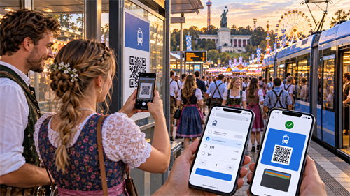 scanner le code QR pour le billet