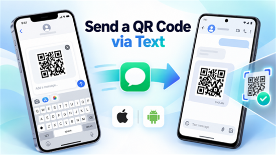 Envoyer un code QR par texte