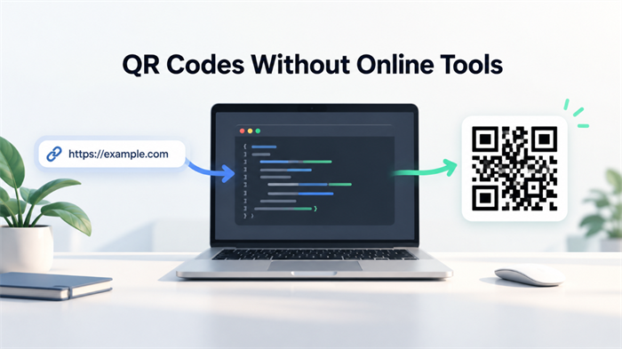 Cr&eacute;er un code QR sans outils en ligne